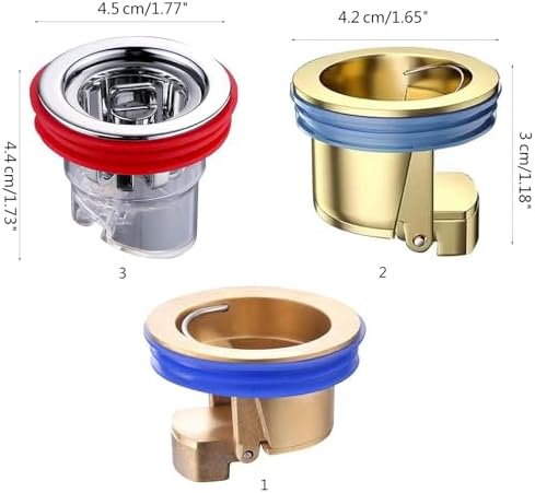 Anti-Odor Copper Floor Drain Core Set