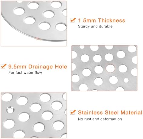 Stainless Steel Shower Drainer Grate