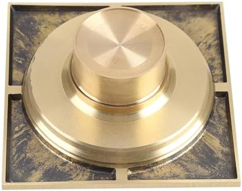 Sleek Antique Bath Floor Drain Cover