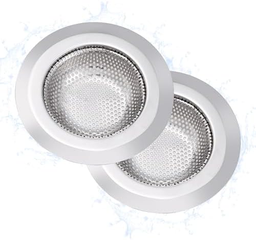 Stainless Steel Sink Drainer 2-Piece Kitchen Clog Fighter