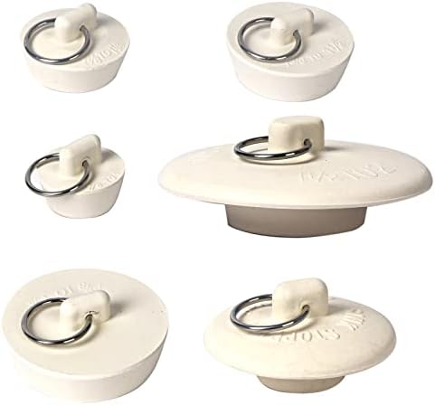 GZJoSum6-Piece Rubber Sink Stopper Set