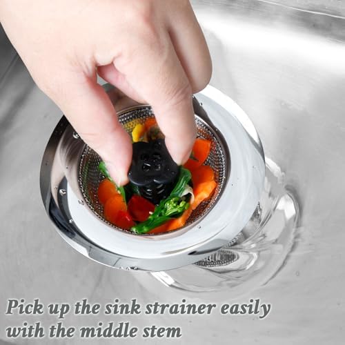 Silver Kitchen Sink Strainer