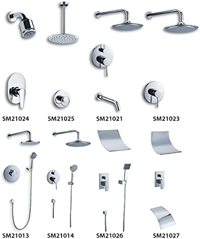 Bath Shower Faucet Kit Durable Easy_installation