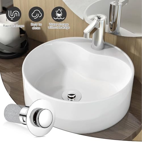 StAINLESS STEEL DRINK STRainers 2-Piece Set for BathtUB DRAIN
