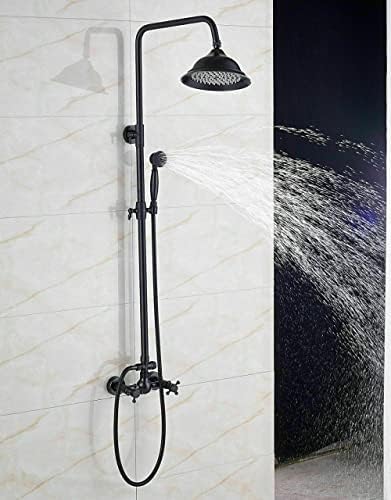 Wall-Mounted Rain shower Faucet System with Hand-Held Shower Faucet