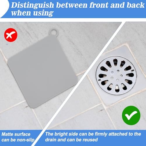 4-Pack Silicone Drain Covers