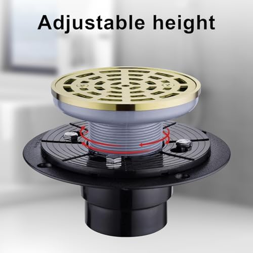 Sturdy 4-13 Inch Round Shower Drain