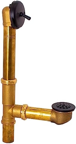 Bath Waste Overflow Assembly with Trip Lever