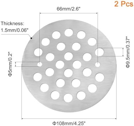 Stainless Steel Shower Drainer Grate
