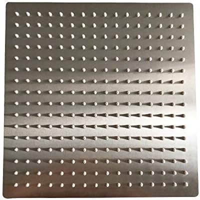 BESy 12 Inch Square Rainfall Shower Head