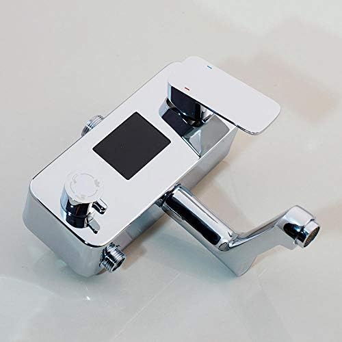 8-inch rainfall shower Faucet Set Brass mixer valve handumped bathroom