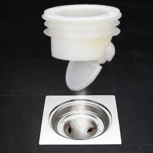 Premium White Odor-Proof Bathroom Drain Stopper