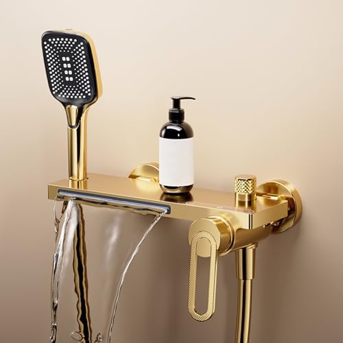 Bathroom Faucet With Goldtone