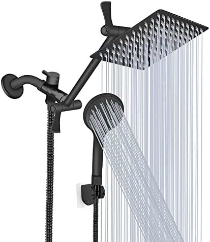 Tudoccy High-Pressure Rainfall Shower Head Combo for Home Use
