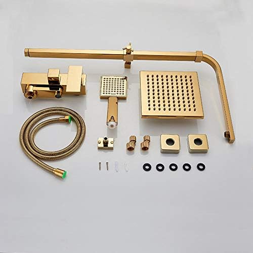 Gold Brass Bathtub Faucet