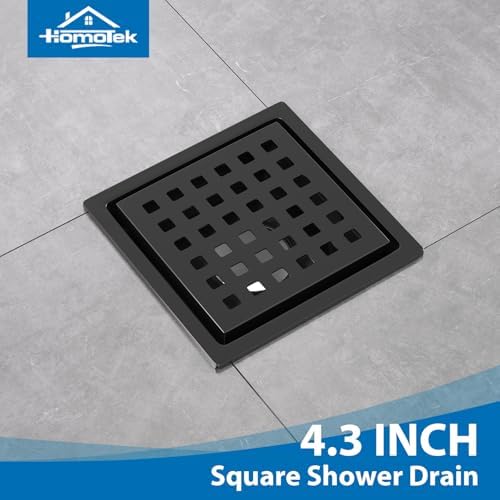 Stainless Steel 4 Shower Drain Kit