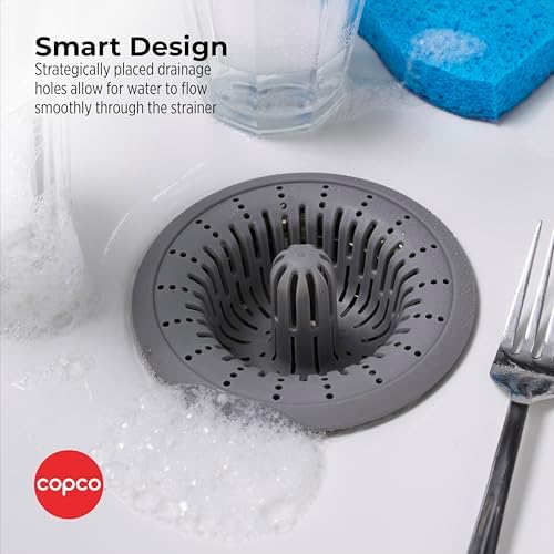 High-Performance Sink Strainer by Copco Keep Drains Clog-Free