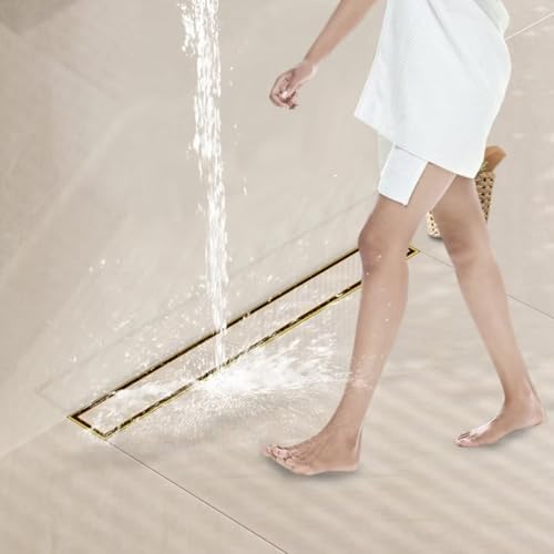 Stainless Steel Linear Shower Drain Kit