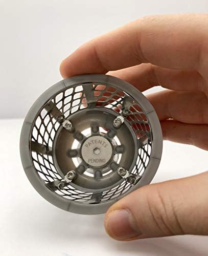 Innovative bathtub drain strainer keeps hair out