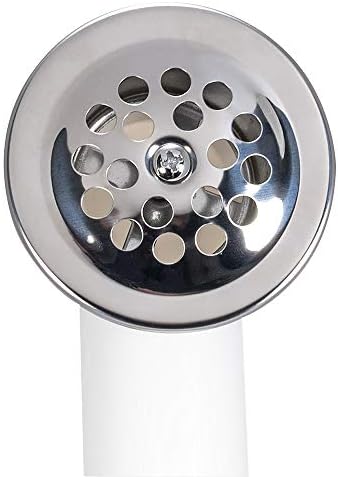 EZ-FLO 1-12 Inch Bath Drain - Turbodrain with Chrome Trim