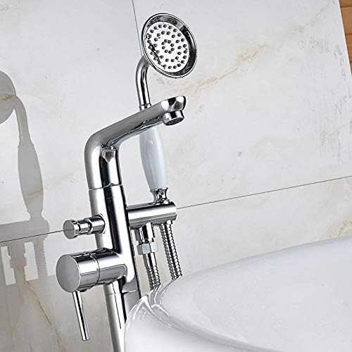 Chrome Polished Bath Shower Faucet One Handle