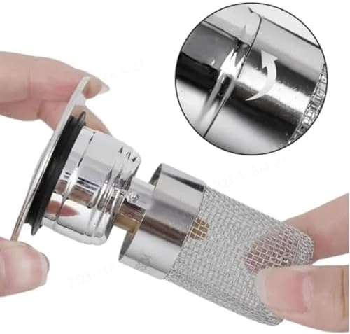 Sturdy Universal Sink Drain Strainer Anti-Clog System