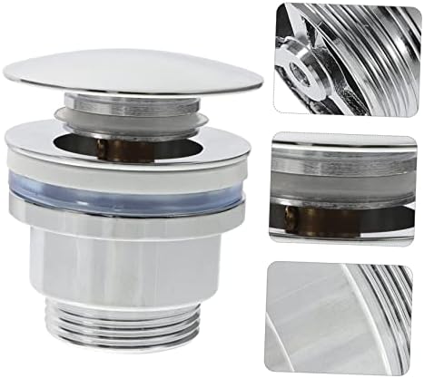 NuBESTY Copper Foot Pedal Drain Stopper for Bathrooms