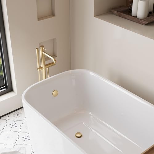 Golden bathtub drain set all-metal corrosion-resistant