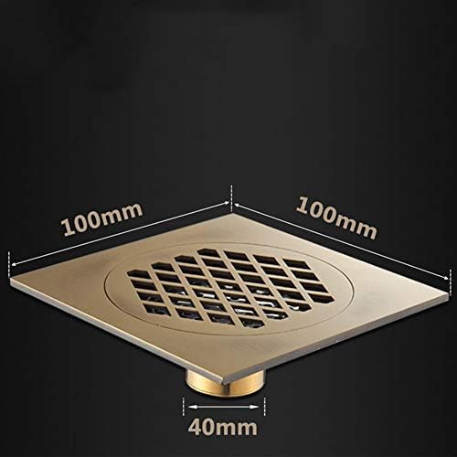 Luxury Copper Floor Drain Anti-Odor Large Rust-Resistant