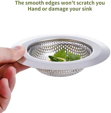 Stainless Steel Sink Drainer 2-Piece Kitchen Clog Fighter
