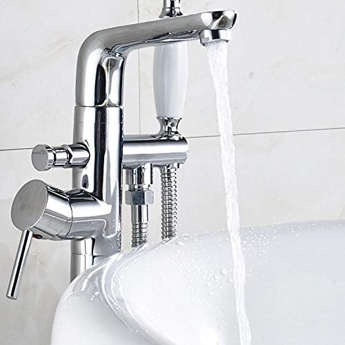 Chrome Polished Bath Shower Faucet One Handle
