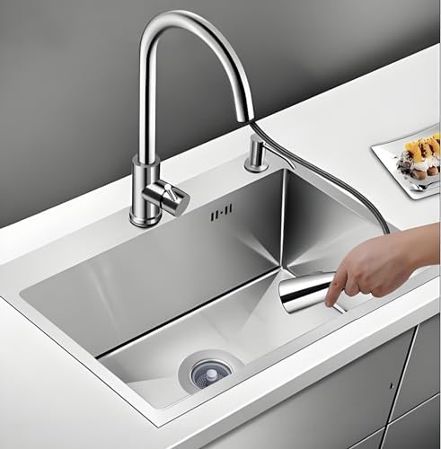 Effortless Kitchen Sink Overflow with QUALIALL 3-in-1 Strainer Stopper
