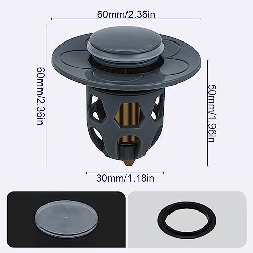 Universal Sink Drain Stopper 34mm-40mm