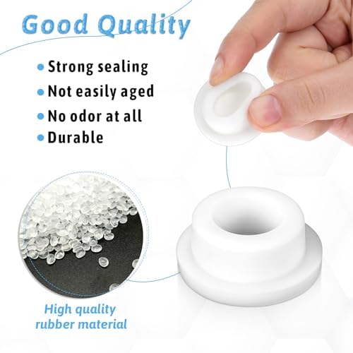 6-Piece Reusable Sink Overflow Covers