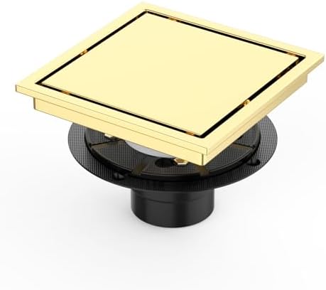 Sturdy 6 Square Shower Drain