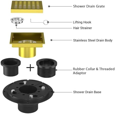 Shower Drain Kit for Home Use