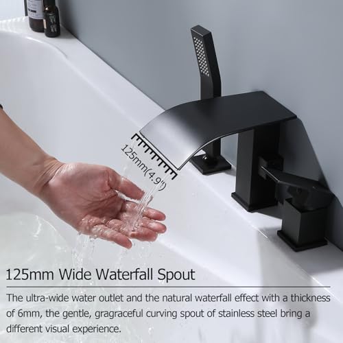 Roman Tub Faucet Set - Hand Shower Bathtub Faucet