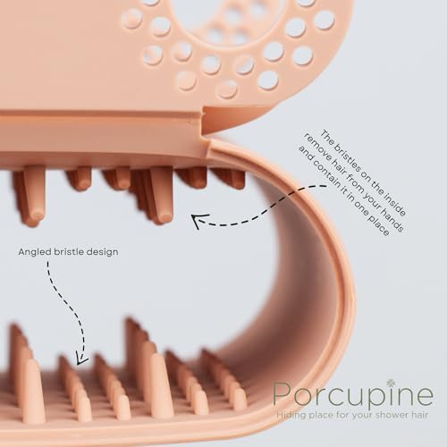 Professional_hide Your Hair Shower Wall Hair Catcher