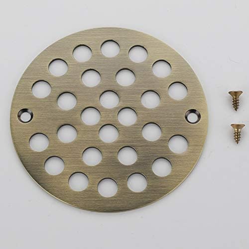 Vouruna 4 Shower Strainer Cover with 4-Inch Screw-in Drain