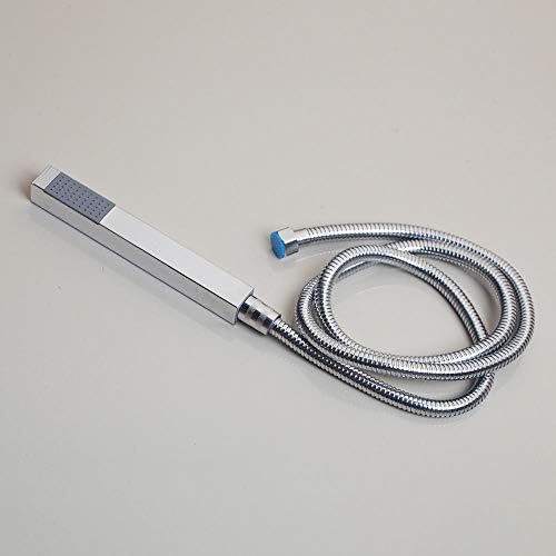 Chrome Finished Wall-Mounted 8-inch Rain Shower Faucet