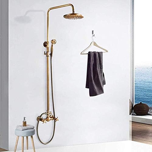 Antique Brass Bath Faucet Set