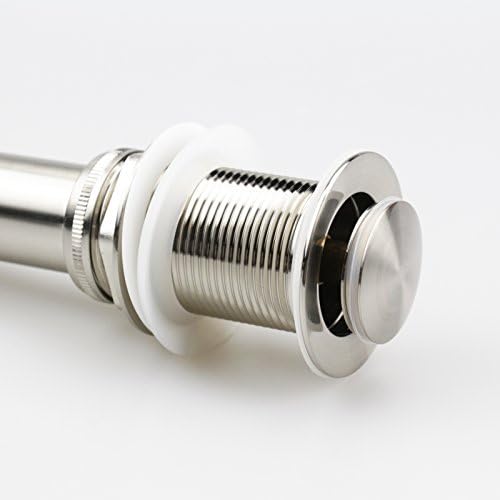 Durable Sink Drain with Overflow-Free Design