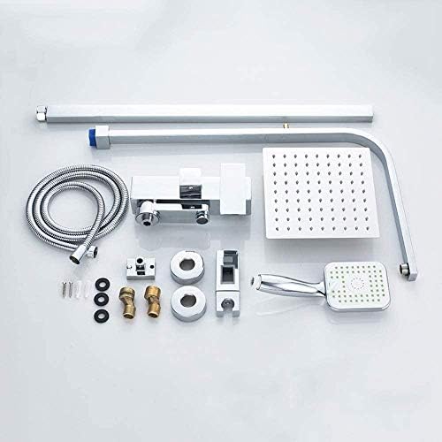 Essential Rain Shower Faucet Kit - Durable Brass for Easy Installation