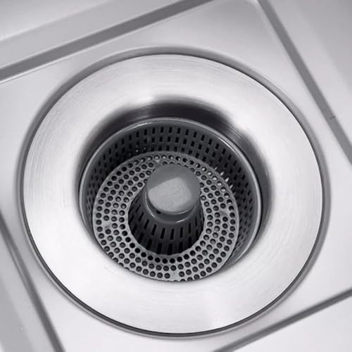 EMSTAR 3-in-1Kitchen Drain Stopper Strainer