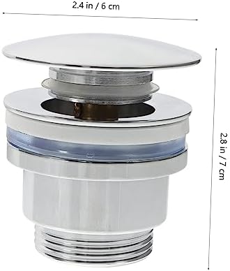 NuBESTY Copper Foot Pedal Drain Stopper for Bathrooms