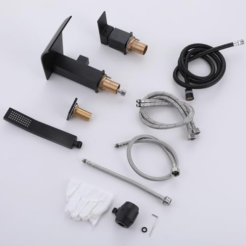 Roman Tub Faucet Set - Hand Shower Bathtub Faucet