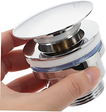 NuBESTY Copper Foot Pedal Drain Stopper for Bathrooms