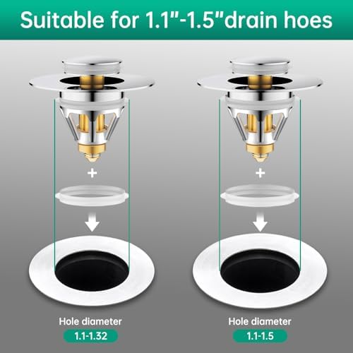Bath Perfect PRO Universal Sink Stopper