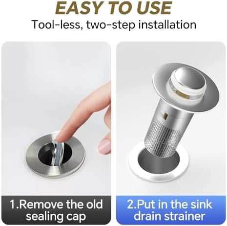Bathroom Sink Drain Hair Catcher