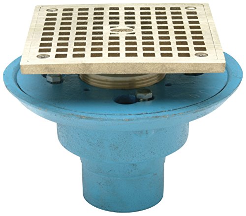 Zurn No-Hub Square Shower Drain